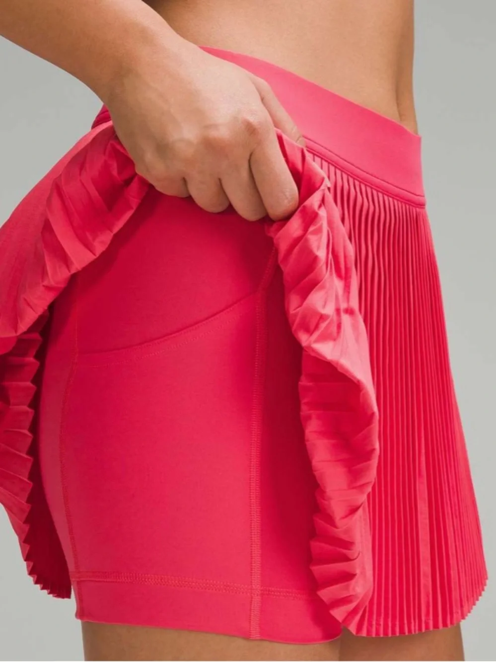Lululemon Varsity High-Rise Pleated Tennis Skirt Glaze Pink